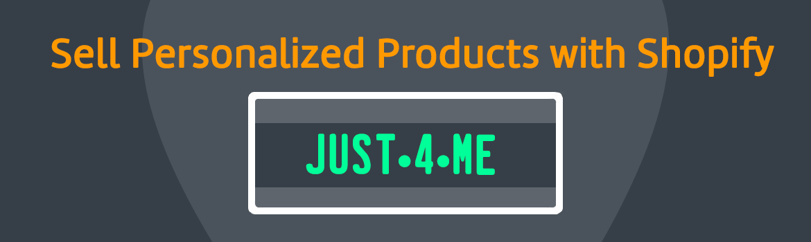 sell personalized products with shopify